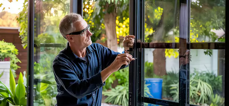 Replacing Sliding Door Lock Hicksville