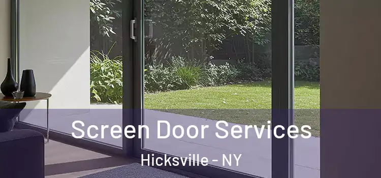 Screen Door Services Hicksville - NY
